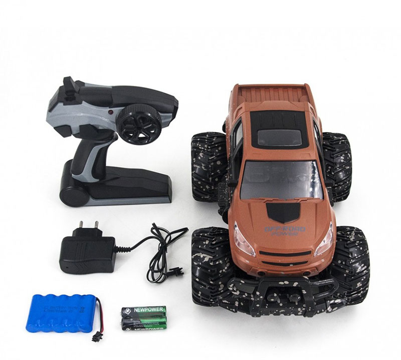 Радиоуправляемый джип Zhencheng MUD ZC333 Big Power Off-Road 4WD Brown 1:14 2.4GHz (333-MUD01B) (нажмите для увеличения) Радиоуправляемый джип Zhencheng MUD ZC333 Big Power Off-Road 4WD Brown 1:14 2.4GHz (333-MUD01B) (нажмите для увеличения)