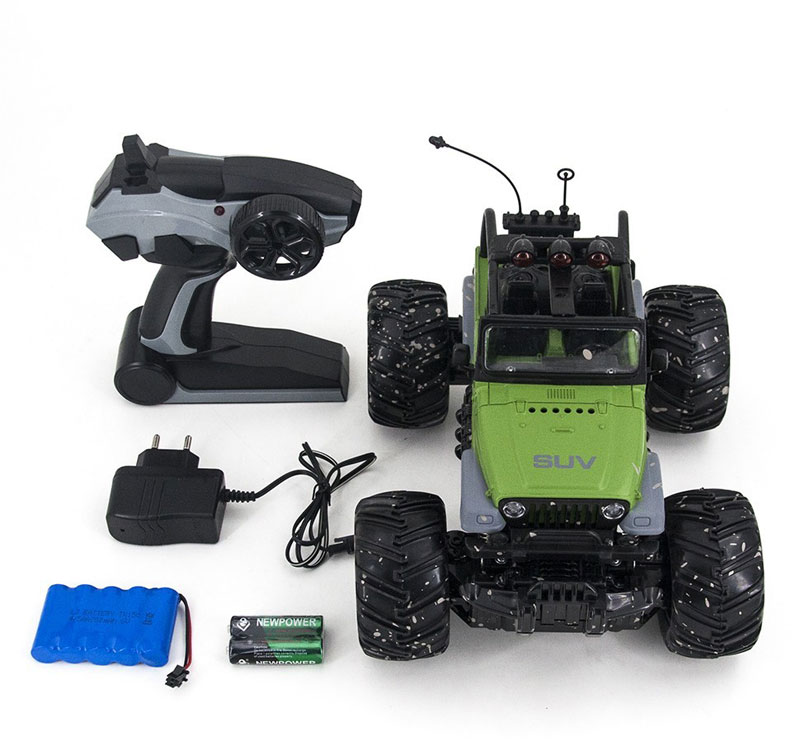 Радиоуправляемый джип Zhencheng MUD ZC333 SUV Off-Road 2WD Green 1:16 2.4GHz (333-MUD14B-G) (нажмите для увеличения) Радиоуправляемый джип Zhencheng MUD ZC333 SUV Off-Road 2WD Green 1:16 2.4GHz (333-MUD14B-G) (нажмите для увеличения)