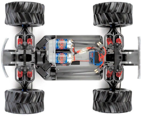 Радиоуправляемая машина E-Revo Brushless 2.4GHz 4WD RTR (TRA3903) (нажмите для увеличения) Радиоуправляемая машина E-Revo Brushless 2.4GHz 4WD RTR (TRA3903) (нажмите для увеличения)
