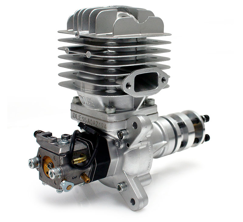 Двигатель бензиновый двухтактный для авиамоделей DLE55 Gasoline Engine 55cc (DLE-55) (нажмите для увеличения) Двигатель бензиновый двухтактный для авиамоделей DLE55 Gasoline Engine 55cc (DLE-55) (нажмите для увеличения)
