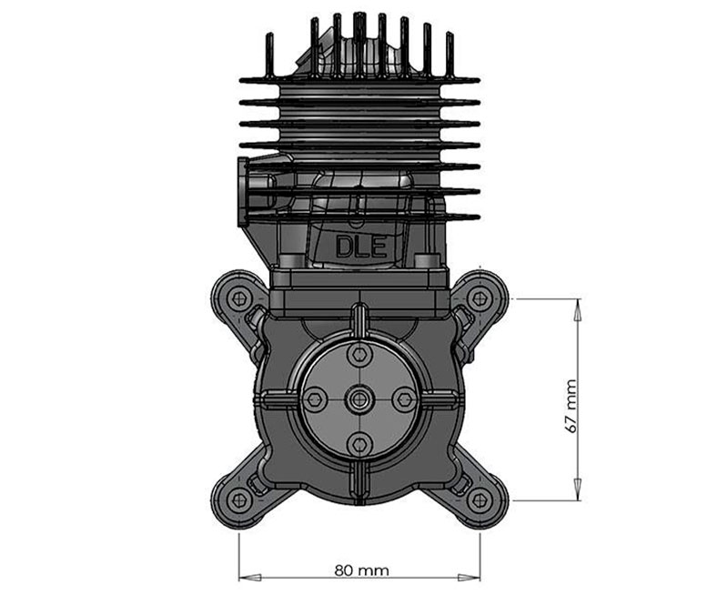 Двигатель бензиновый двухтактный для авиамоделей DLE55 Gasoline Engine 55cc (DLE-55) (нажмите для увеличения) Двигатель бензиновый двухтактный для авиамоделей DLE55 Gasoline Engine 55cc (DLE-55) (нажмите для увеличения)