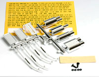 ABC Exhaust Set Chrome (  )