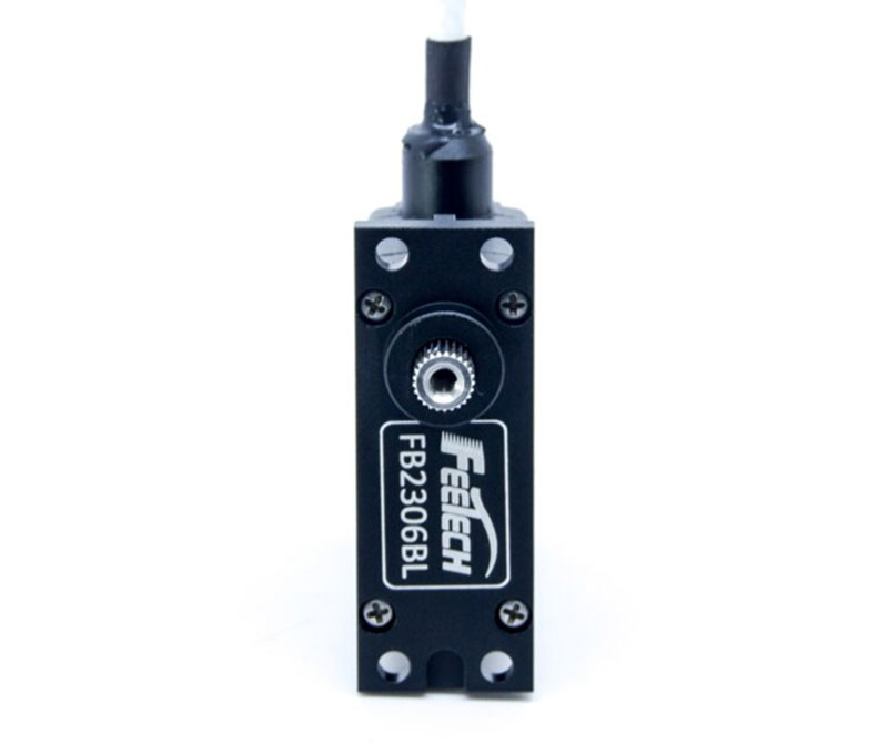 Сервопривод цифровой бесколлекторный FeeTech FB2306BL 12V 6kg Metal Gear Waterproof Digital Micro Brushless Servo with Feedback (FB2306BL) (нажмите для увеличения) Сервопривод цифровой бесколлекторный FeeTech FB2306BL 12V 6kg Metal Gear Waterproof Digital Micro Brushless Servo with Feedback (FB2306BL) (нажмите для увеличения)