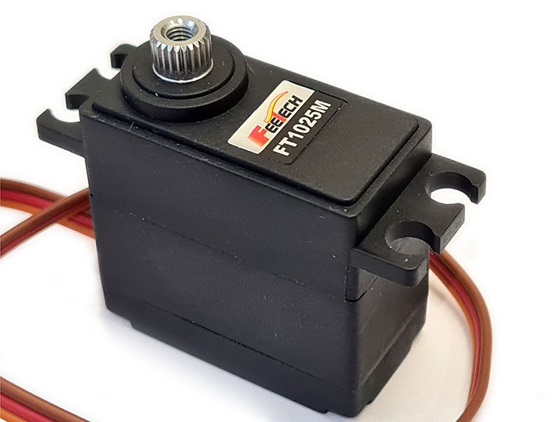 Сервопривод цифровой FeeTech FT1025M HV Metal Gear Mini Digital Servo FT-1025-C001 (FT1025M) (нажмите для увеличения) Сервопривод цифровой FeeTech FT1025M HV Metal Gear Mini Digital Servo FT-1025-C001 (FT1025M) (нажмите для увеличения)