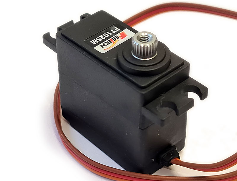 Сервопривод цифровой FeeTech FT1025M HV Metal Gear Mini Digital Servo FT-1025-C001 (FT1025M) (нажмите для увеличения) Сервопривод цифровой FeeTech FT1025M HV Metal Gear Mini Digital Servo FT-1025-C001 (FT1025M) (нажмите для увеличения)