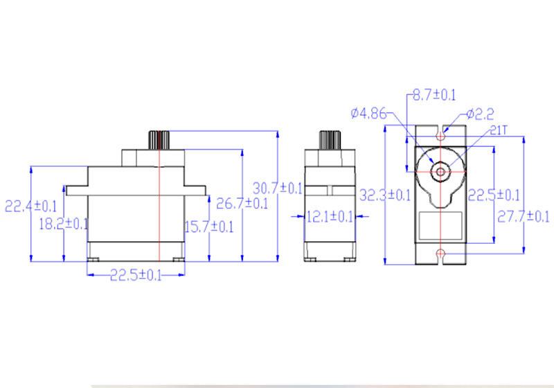 Микросервопривод FeeTech FS90 Micro Analog Servo 180° (FS90) (нажмите для увеличения) Микросервопривод FeeTech FS90 Micro Analog Servo 180° (FS90) (нажмите для увеличения)