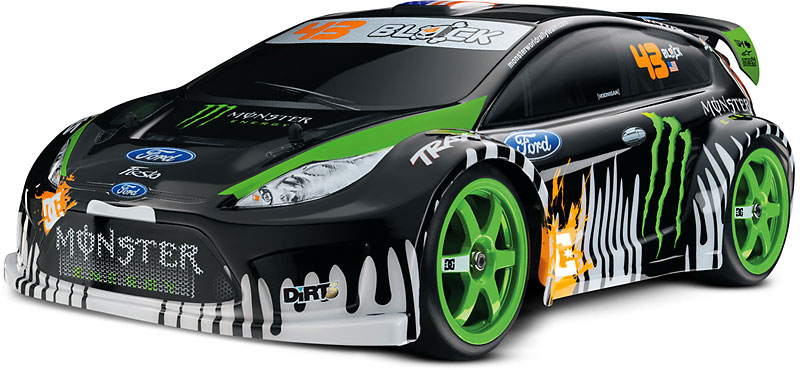 Радиоуправляемая машина Ken Block Gymkhana Fiesta VXL 2.4GHz RTR (TRA7309) (нажмите для увеличения) Радиоуправляемая машина Ken Block Gymkhana Fiesta VXL 2.4GHz RTR (TRA7309) (нажмите для увеличения)
