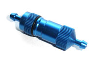 Haoye In-Line Fuel Filter Large 5x13x50mm Blue (  )