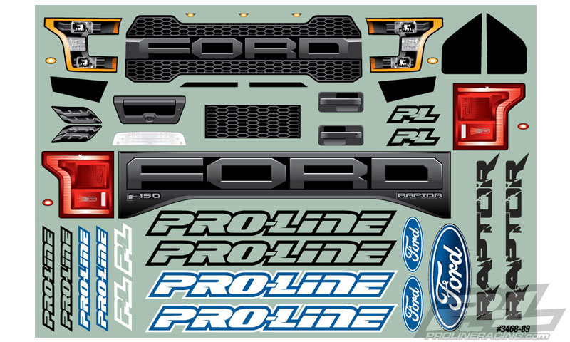 Кузов Proline Ford F-150 Raptor 2017 Clear Body fits T-Maxx, Revo & Summit (PL3468-00) (нажмите для увеличения) Кузов Proline Ford F-150 Raptor 2017 Clear Body fits T-Maxx, Revo & Summit (PL3468-00) (нажмите для увеличения)