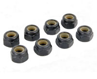 HSP Nylon Nut M4mm 8pcs (  )