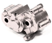 T2 Billet Machined Gear Box Silver E-Revo 1/16 (  )