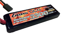 Gens Ace LiPo 7.4V 2S 3300mAh 25C TRX (  )