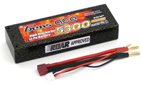 GensAce LiPo 7.4V 2S 5300mAh 30C Hard Case T-Plug (  )