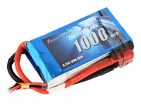 GensAce LiPo Battery 2s1p 7.4V 1000mAh 25C Deans (  )