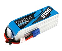 GensAce LiPo Battery 6s1p 22.2V 5100mAh 80C EC5 (  )