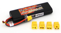 GensAce LiPo 7.4V 2S 3000mAh 25C Hard Case Allplugs (  )