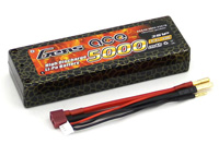 GensAce Hobby LiPo 7.4V 2S 5000mAh 40C Hard Case T-Plug (  )