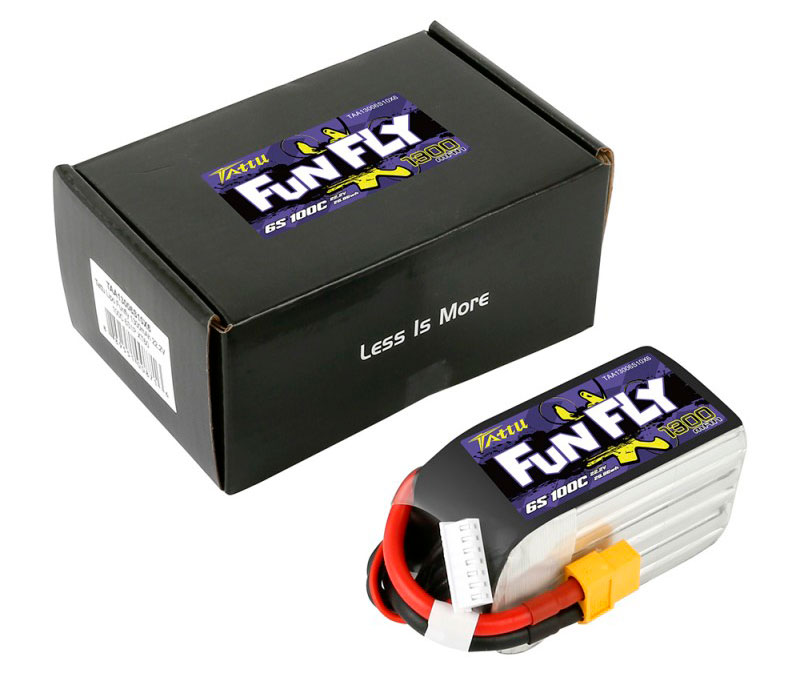 Аккумулятор GensAce Tattu FunFly 6S1P LiPo 22.2V 1300mAh Battery 100C XT60 TAA13006S10X6 (TA-FF-100C-1300-6S1P) (нажмите для увеличения) Аккумулятор GensAce Tattu FunFly 6S1P LiPo 22.2V 1300mAh Battery 100C XT60 TAA13006S10X6 (TA-FF-100C-1300-6S1P) (нажмите для увеличения)