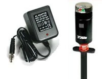 Aluminum Metered Glow Starter & Charger 220V Black without Battery (  )