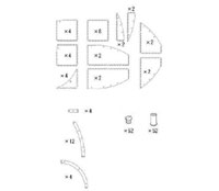 Kyosho Mini-Z GrandPrix Circuit 50 Oval Expansion (  )