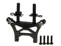 Graphite Rear Shock Tower for Team Associated RC18