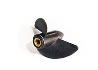 2-Blade Nylon Propeller 45mm M4 Shaft Positive (  )