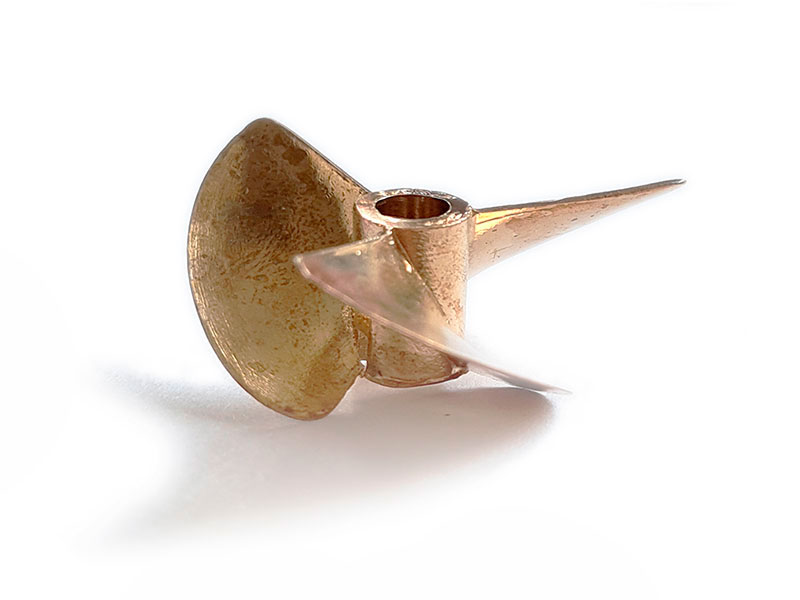 Гребной винт медный TFL 3-Blade Copper Propeller D36xP1.4 Positive 3.17mm (TFL-3614320) (нажмите для увеличения) Гребной винт медный TFL 3-Blade Copper Propeller D36xP1.4 Positive 3.17mm (TFL-3614320) (нажмите для увеличения)