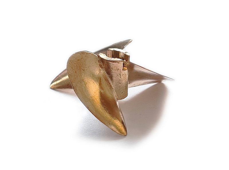 Гребной винт медный TFL 3-Blade Copper Propeller D36xP1.4 Positive 3.17mm (TFL-3614320) (нажмите для увеличения) Гребной винт медный TFL 3-Blade Copper Propeller D36xP1.4 Positive 3.17mm (TFL-3614320) (нажмите для увеличения)