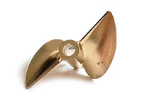 2-Blade Copper Propeller D42xP1.4 Reverse 4.8mm (  )