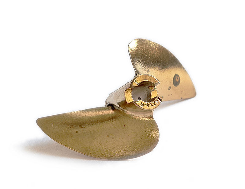 Гребной винт медный TFL 2-Blade Copper Propeller D42xP1.4 Reverse 4.8mm (TFL-4214220R) (нажмите для увеличения) Гребной винт медный TFL 2-Blade Copper Propeller D42xP1.4 Reverse 4.8mm (TFL-4214220R) (нажмите для увеличения)