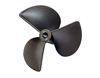 3-Blade Nylon Propeller 52x80mm 4.8mm Right (  )