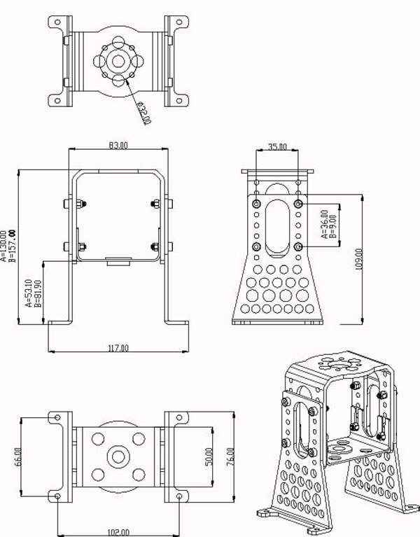 Моторама Hacker A60 Aluminum Motor Mount (15727618) (нажмите для увеличения) Моторама Hacker A60 Aluminum Motor Mount (15727618) (нажмите для увеличения)