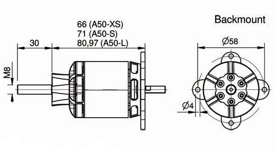 Бесколлекторный электромотор Hacker A50-16S V3 14-Pole Brushless Motor 365kV (15726736) (нажмите для увеличения) Бесколлекторный электромотор Hacker A50-16S V3 14-Pole Brushless Motor 365kV (15726736) (нажмите для увеличения)