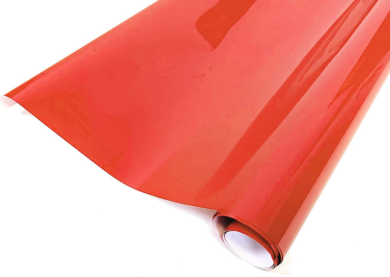 Пленка для обтяжки авиамоделей красная Haoye HY Covering Film Red 60cm ...