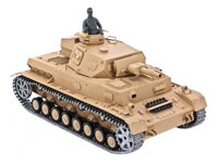 DAK Pz.Kpfw.IV Ausf. F-1 Airsoft RC Battle Tank 1:16 PRO with Smoke RTR (  )