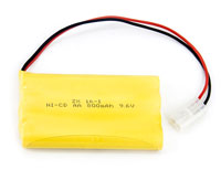 HouseHold Battery NiCd AA 9.6V 700mAh Tamiya Plug (  )