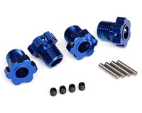 Splined Wheel Hub Hex 17mm Blue E-Revo VXL 2.0 4pcs (  )