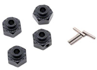 Aluminum Hub 12mm Black Wraith 4pcs (  )