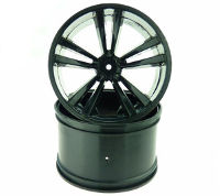 Himoto Black Rims E10MT/E10XT 2pcs (  )