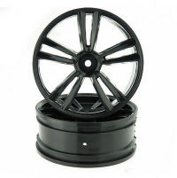 Himoto Front Black Rims E10XB/E10SC 2pcs (  )