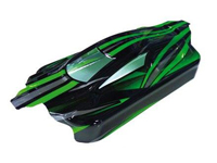 Himoto Buggy E10XB Painted Body Green/Black (  )