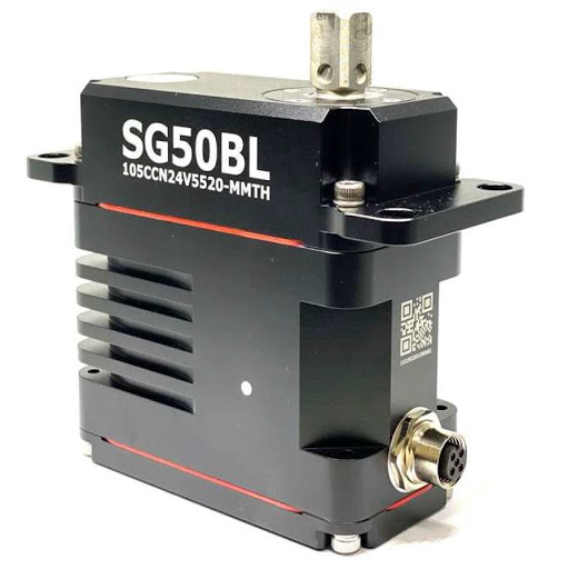 HiTec SG50BL 24V 50mm BLDC Steel Gear Industrial Servo (  )