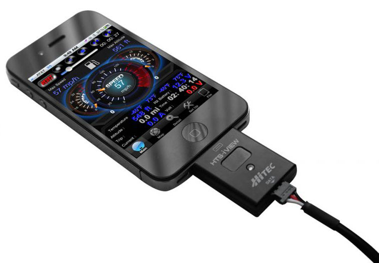 Телеметрический модуль Hitec HTS-iView Telemetry Interface Apple i-Products (HT-55862) (нажмите для увеличения) Телеметрический модуль Hitec HTS-iView Telemetry Interface Apple i-Products (HT-55862) (нажмите для увеличения)