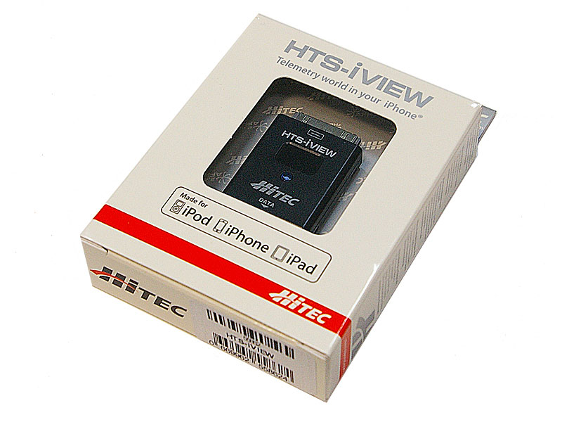 Телеметрический модуль Hitec HTS-iView Telemetry Interface Apple i-Products (HT-55862) (нажмите для увеличения) Телеметрический модуль Hitec HTS-iView Telemetry Interface Apple i-Products (HT-55862) (нажмите для увеличения)