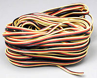  3 Color Heavy Duty Servo Wire 15m (HT-54804)