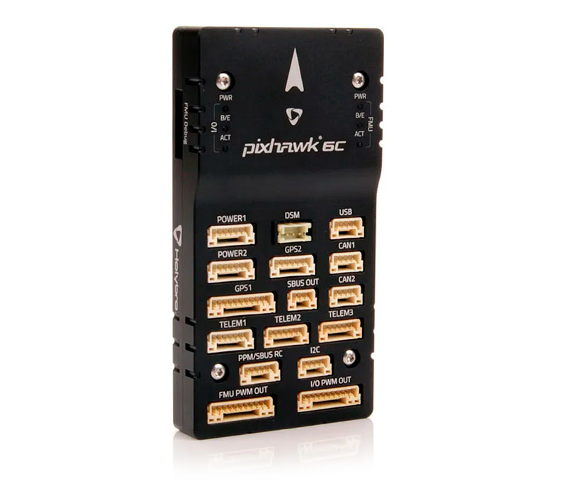 Полётный контроллер Holybro Pixhawk 6C Flight Controller with GPS M8N with PM07-12S (HB-PX6C-SKU20182) (нажмите для увеличения) Полётный контроллер Holybro Pixhawk 6C Flight Controller with GPS M8N with PM07-12S (HB-PX6C-SKU20182) (нажмите для увеличения)