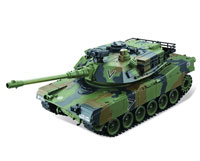 HouseHold M1A2 Abrams Green 1:20 Airsoft Tank 27MHz (  )