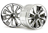 LP35 Wheel ATG RS8 Chrome 9mm OffSet 2pcs (  )