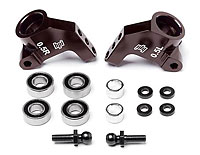 Aluminum Rear Hub Carrier Set 0.5 Degree Brwn Blitz/Firestorm 2pcs