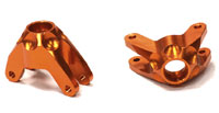 Aluminum Rear Hub Carrier Orange Savage XS Flux 2pcs (  )